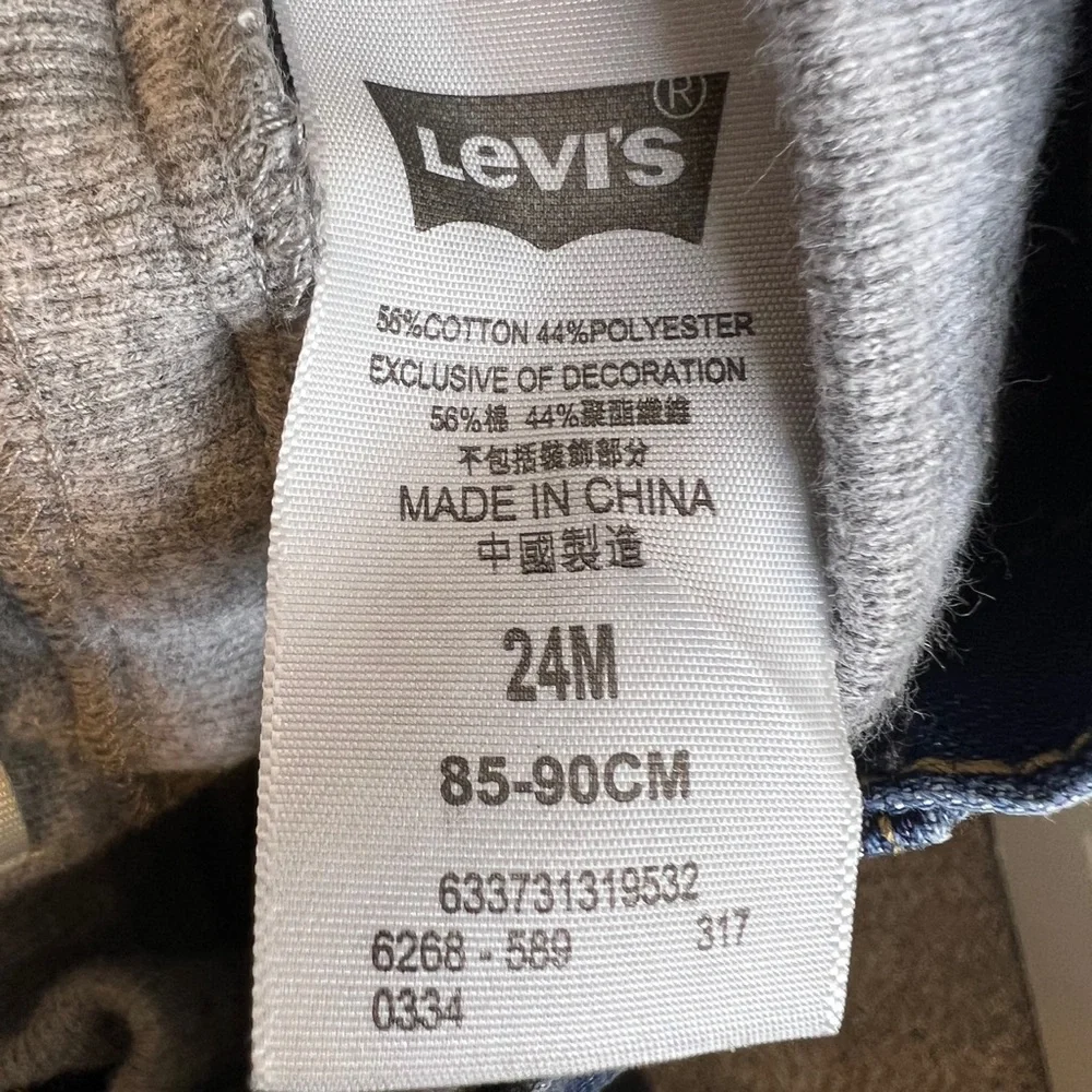 Levi’s 514 Straight Leg Jeans Toddlers 24 Months Casual Denim Walking Co…